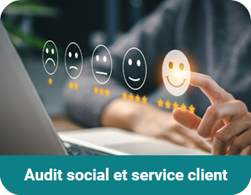 audit social et service client